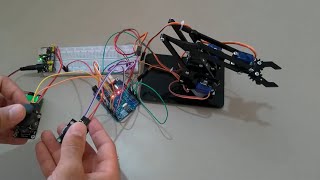 Arduino 4Axis Robot Arm [upl. by Eniahs]