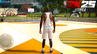 NBA 2K25 Mobile NEW Park Gameplay [upl. by Enaled]