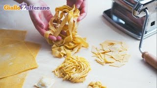 Pasta fresca alluovo sfoglia e formati [upl. by Aynav]