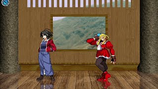 Mugen Fight  Ryougi Shiki Vs Karin Kanzuki [upl. by Asiralc886]