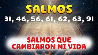 Salmos Poderosos para Dormir  Salmos 31 46 56 61 62 63 91  Salmos que Cambiaron mi Vida [upl. by Gavini537]