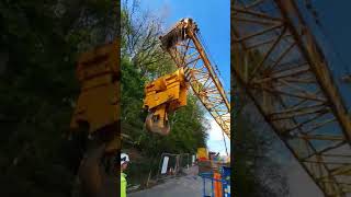 Pooley Bridge  new Bridge Installation [upl. by Amlus]