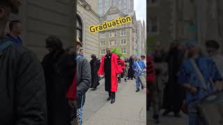 Columbia University Seminary Graduation viral shorts graduation columbia [upl. by Thant]