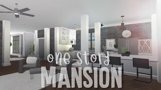 Bloxburg OneStory Mansion [upl. by Lello415]