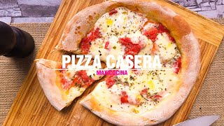 PIZZA CASERA  LEUDADO DE 24 HRS  Maxi Cocina [upl. by Janice]