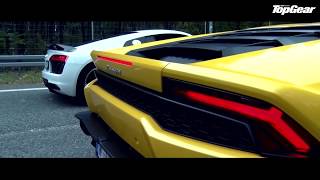 Audi R8 V10 plus VS Lamborghini Huracan which one is faster [upl. by Coridon800]