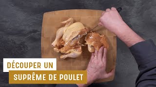 Découper un suprême de poulet [upl. by Blount]