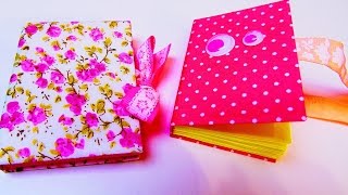 DIY MINI NOTITIEBOEKJE ZELF MAKEN [upl. by Alyled]