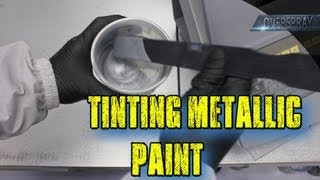 Adjusting Color and Tinting Metallic Paint [upl. by Hamimej]