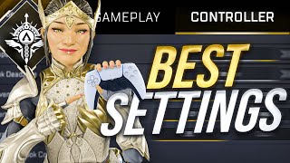 BEST APEX CONTROLLERPC SETTINGS IN SEASON 19  AIMBOT Settings [upl. by Merlina]