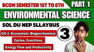 BABcomPHCh3Ecosystem Biogeochemical CyclesFunctionsSemester 123rdEnvironmental Science1 [upl. by Claybourne]