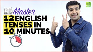 Master 12 English Tenses In Just 10 Minutes  English Grammar Lesson To Learn All Verb Tenses [upl. by Traver]