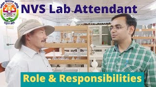 NVS Lab Attendant Role and responsibilities [upl. by Kathlene231]