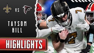 Taysom Hill Every Play vs Falcons  Week 11 Highlights [upl. by Nida]