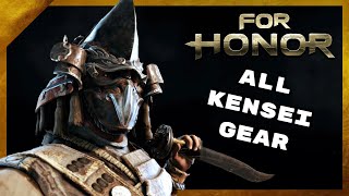 All Kensei Gear Remastered  For Honor [upl. by Sices]