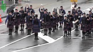 Parade of Bands  NZ Pipe Band Championship 2017 [upl. by Bernadene]