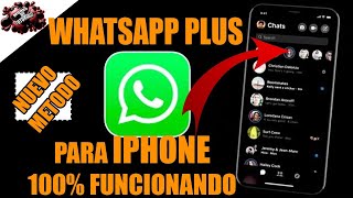 COMO DESCARGAR WHATSAPP PLUS PARA IPHONE 100 FUNCIONANDO MUY FÁCIL 2020 [upl. by William]