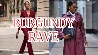 The Ultimate Autumn colour The burgundy Rave [upl. by Salsbury899]