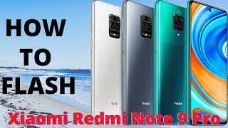 How to flash Xiaomi Redmi Note 9 Pro  Flashing Guide with SP Flash Tool [upl. by Ina148]