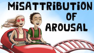 Misattribution of Arousal Definition  Examples [upl. by Hairahcez]