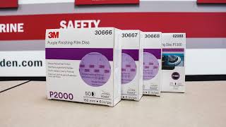 How To Use 3M™ Purple Finishing Film Discs For Optimal Defect Removal [upl. by Idok]