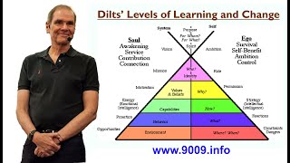 Robert Dilts  Pyramid of Logical Levels [upl. by Arinaid]