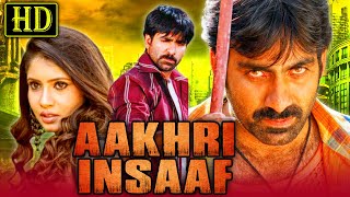 Aakhri Insaaf HD Ravi Tejas Action Hindi Dubbed Full Movie  Sanghavi [upl. by Eiro]