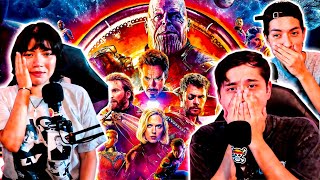 AVENGER INFINITY WAR 2018 PELICULA REACCIÓN [upl. by Drucy]