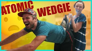 🤣WEDGIE REVENGE PRANK 🏁  Sam amp Nia [upl. by Smart]