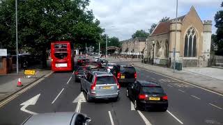 FULL ROUTE VISUAL  London Bus Route X26  West Croydon to Heathrow Central  WVL342 LX59DFA [upl. by Latashia]