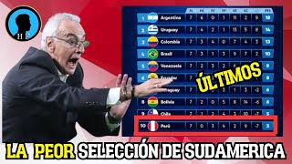 LA PEOR SELECCIÓN DE SUDAMERICA  ¿DESPEDIR A FOSSATI  EL MUNDIAL CADA VEZ MÁS LEJOS [upl. by Coit]