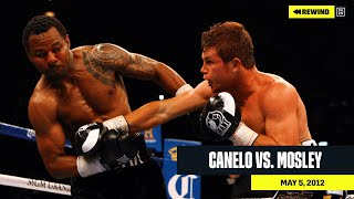 FULL FIGHT  Canelo Alvarez vs Shane Mosley DAZN REWIND [upl. by Dupre]