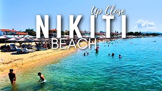 NIKITI BEACH  Sithonia Chalkidiki  Greece  Tour June 2023 [upl. by Yeltihw895]