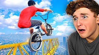 Becoming a Professional BMX RIDER in Realistic Game [upl. by Nilyram406]