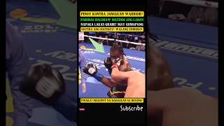 NAKO WASAK PINOY NAKIPAG SABAYAN SA HALIMAW NA BOXER NG JAMAICA AYAW PAAWAT GRABE [upl. by Septima57]