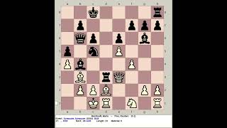 Monticelli Mario vs Fine Reuben  Syracuse Chess 1934 USA [upl. by Nesline]