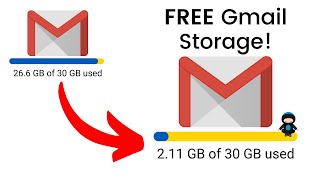 2 Ways To Free Up Space In Your Gmail Account [upl. by Llerraf202]