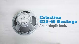 Celestion G1265 Heritage in depth look [upl. by Nosreve]