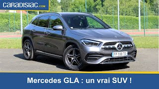 Essai  Mercedes GLA  un vrai SUV [upl. by Rabkin]