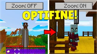 How to install Optifine Zoom for Minecraft Bedrock Edition [upl. by Adao]