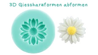 ResinGießharz 3D Gießharzformen abgießen  Anielas Fimo [upl. by Carbone]