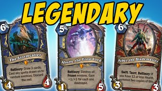 NEW Class Legendaries for Hearthstone Fan Made [upl. by Nidnarb]