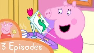 Peppa Pig  Mummy Pig compilation 3 episodes [upl. by Azer]