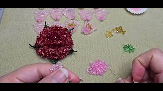 Pink Ballerina flower tutorial part 1 [upl. by Esch]