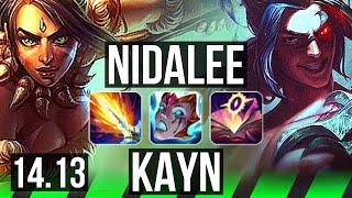 NIDALEE vs KAYN JGL  Rank 2 Nida 1924 Legendary 35k DMG Rank 16  JP Challenger  1413 [upl. by Pandora]