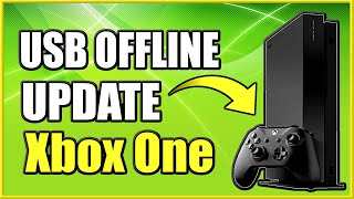 How to UPDATE XBOX ONE OFFLINE with USB amp Fix Green Screen amp Black Screen Errors Easy Method [upl. by Adeys624]