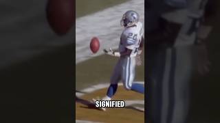 Barry Sanders Touchdown STORY 🔥 shorts [upl. by Ahusoj]