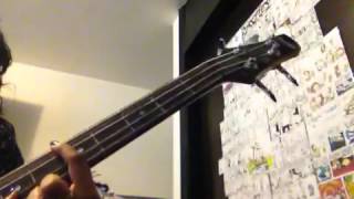 Gossip  Standing in the way of control Bass cover [upl. by Beka]