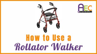 Secrets to Mastering Rollator Walker Use [upl. by Rifkin]