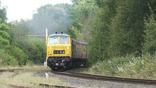 D7076 leaving Ramsbottom 13th September 2024 [upl. by Petromilli969]